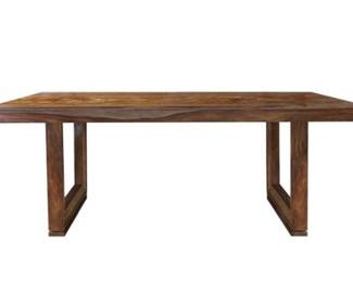 Coaster Paloma Rectangle Dining Table in Sienna