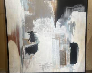 Framed Abstract XL Canvas Artwork