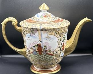 Sintage Japanese Satsuma Ware Teapot