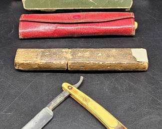 Vintage Barber’s Straight Edge Razors