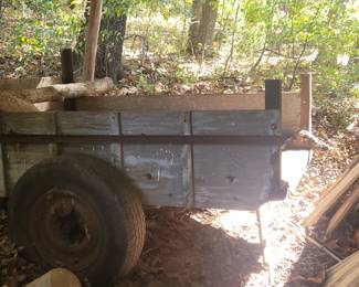 Convertible trailer (bed comes off to haul jon boat)