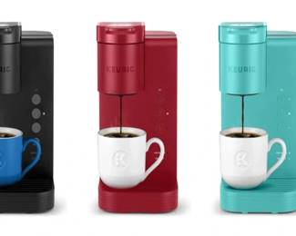 We Have 12 Brand New in The Box -- Keurig K-Express Essentials - Yes we have all 3 Colors Shown - We will pre-sell 8 of Them at $45. Call 602-327-9454