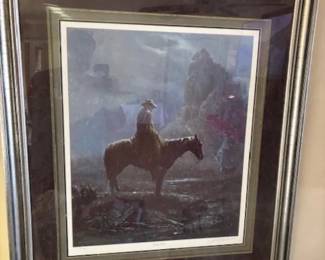 3 - Olaf Wieghorst Litho's