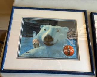 Coca Cola Polar Bears With Certificate of Authenticity