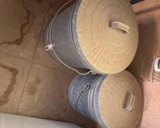 Galvanized Cans 