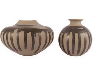 A Pair of Royal Haeger Drip Glaze Pottery Vases