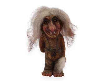 A Nyform Troll Figurine, Handmade by Trygve Torgersen, Norway