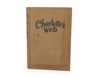 Charlotte's Web, First Edition, First Printing, by E. B. White, 1952