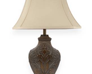 A Barnes and Ivy Leafwork Traditional Table Lamp