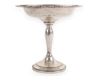 A Gorham Sterling Footed Compote, Model 1140
