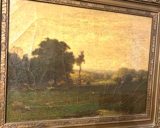 Antique oil paintings