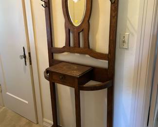 Vintage hall tree