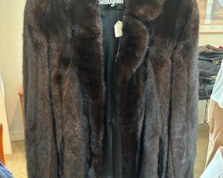 Multiple furs in varied sizes 