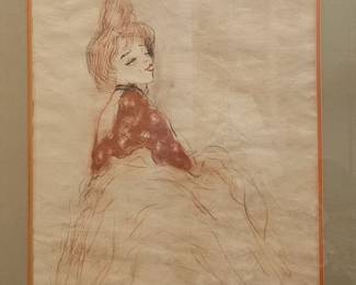 Toulouse-Lautrec pastel