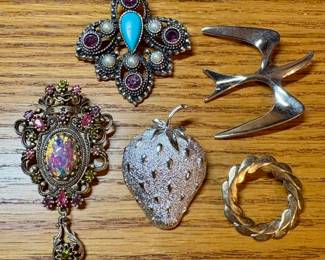 Sarah Coventry brooches
