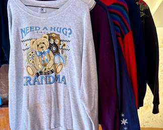 Granny core sweatshirts