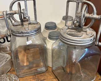 Butter churns