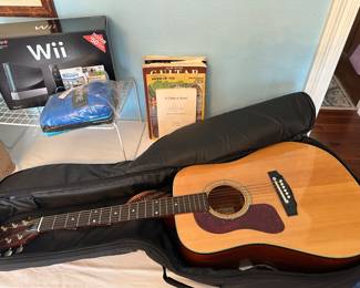 Aria left handed guitar