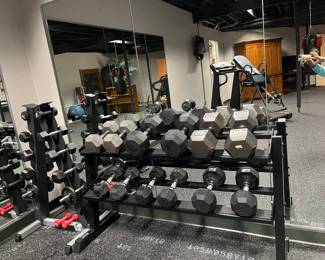More Weights on Rack