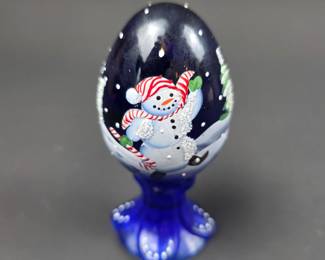 snowman egg