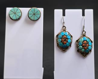 turquoise earrings 