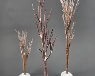 christmas village trees 