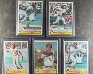1979 Topps Baseball Cards. Cincinnati Reds Legends.