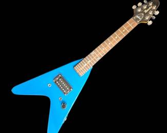 Gibson Blue Maestro Mini V Electric Guitar