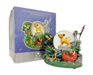 Lion King And Friends Snowflobe