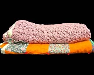 Patchwork Quilt Crochet Blanket
