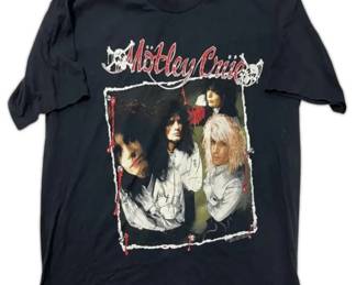 004 Vintage 1989 Mtley Cre Dr. Feelgood Tour TShirt Size XL