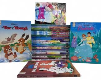 25 Walt Disney Classics Large Hardcover Story Books