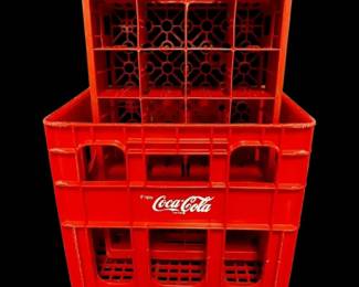 Two CocaCola Crates
