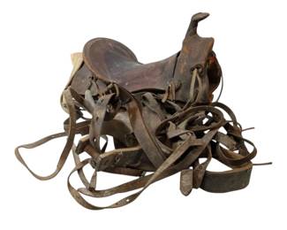Vintage Kids Pony Saddle