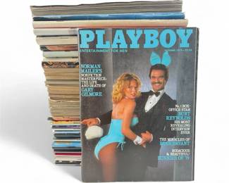 1979 Playboy Magazines W Duplicates