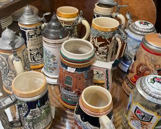 October fest beer steins. $10-20 each