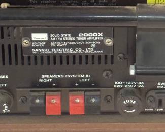 Sansui 2000X Solid State Stereo Tuner Amplifier