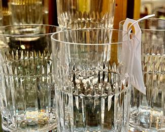 Set of 4 Crystal Highball Glasses