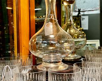 Crystal Rocks Glasses, Southern Living Home at the Hamptons Decanter