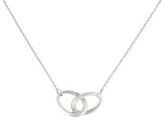 Tiffany & Co. Elsa Peretti Sterling Double Loop Necklace
