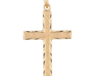 14K Gold Cross Pendant 14K Gold Cross Pendant 