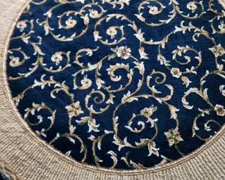 60 inch round rug. Kashmir brand