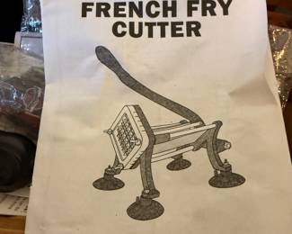#34	French Fry Cutter 	 $60.00