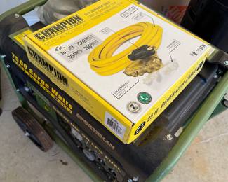 #99	Generator Sportsman 7500 Surge Watts Duel Fuel	 $300.00