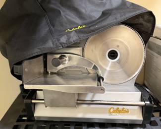 #35	Cabella Deluxe Meat slicer	 $150.00