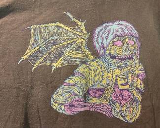 Stock Number: HOM5017 Goblin Vintage Art TShirt, Goblin Tag Size 2X Faded