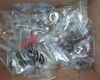 hundreds of earrings