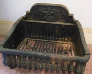 vintage iron grate