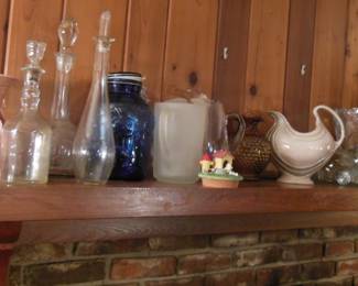 decanters, vases, pitchers