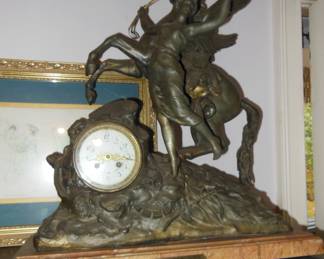 bronze clock